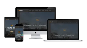 Corporate Construction Company Website Software – Project and Company Presentation System