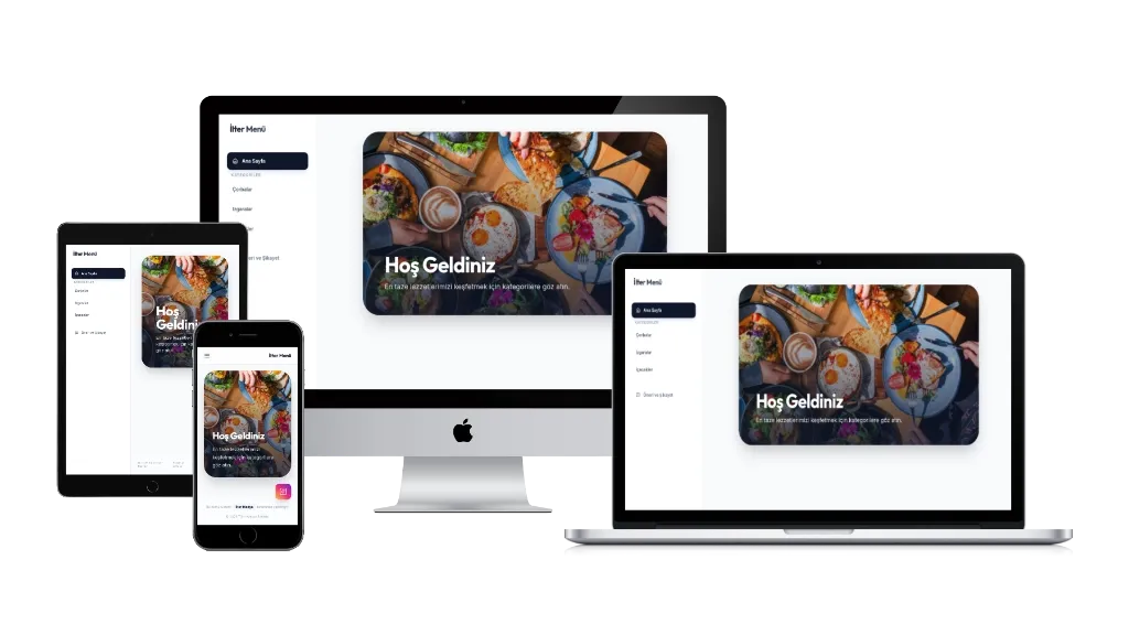 Dijital QR Menü Sistemi - Kafe ve Restoranlar İçin Modern, Yönetilebilir ve Responsive Dijital Menü Çözümü (PHP & MySQL)